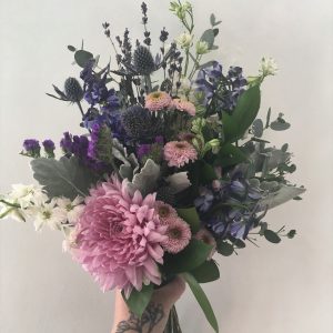 wild flower hand ties
